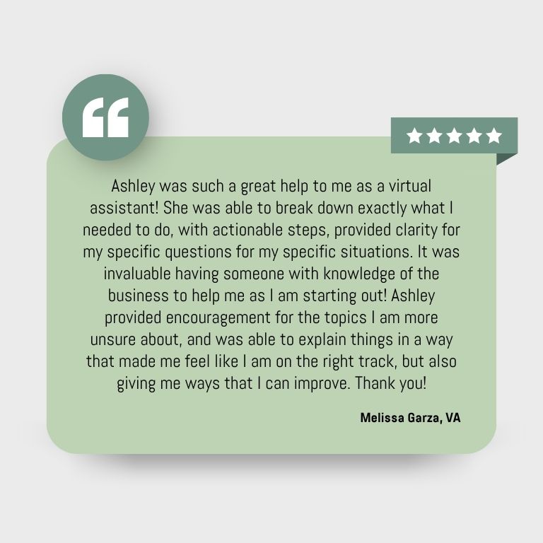 Testimonial from Melissa Garza